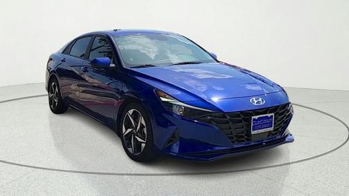 Intense Blue 2023 Hyundai ELANTRA SEL
