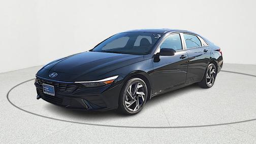 Black 2025 Hyundai ELANTRA HEV SEL
