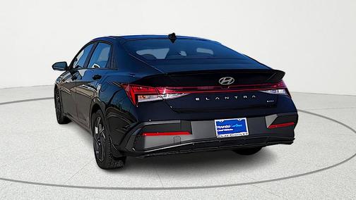 Black 2025 Hyundai ELANTRA HEV SEL