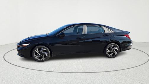 Black 2025 Hyundai ELANTRA HEV SEL