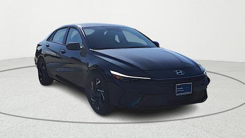 Black 2025 Hyundai ELANTRA HEV SEL