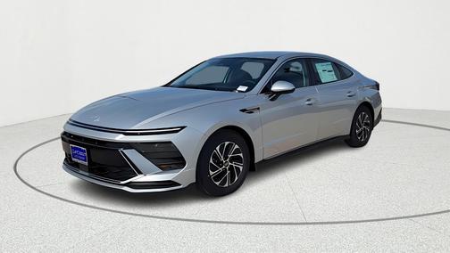 Silver 2026 Hyundai SONATA Hybrid Blue
