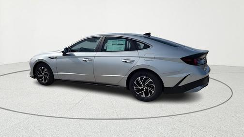 Silver 2026 Hyundai SONATA Hybrid Blue