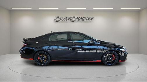 Black 2025 Hyundai ELANTRA N Base