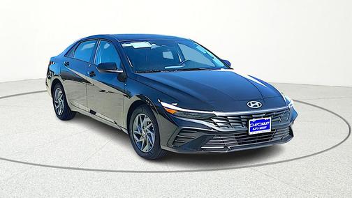Black 2026 Hyundai ELANTRA HEV Blue