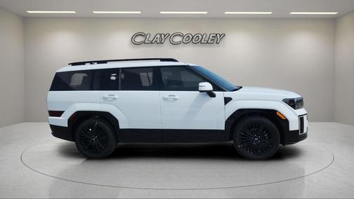 White 2026 Hyundai SANTA FE HEV Calligraphy