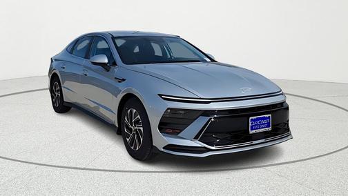 Silver 2026 Hyundai SONATA Hybrid Blue