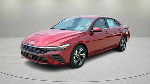 Red 2025 Hyundai ELANTRA Limited