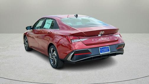 Red 2025 Hyundai ELANTRA Limited