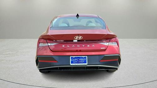 Red 2025 Hyundai ELANTRA Limited