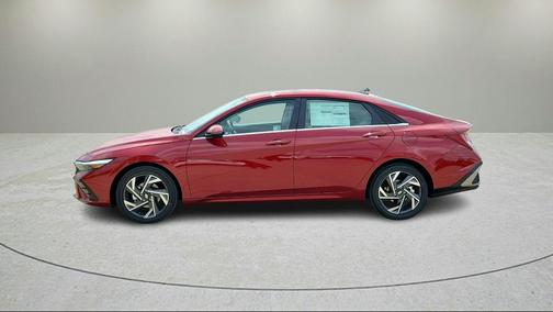 Red 2025 Hyundai ELANTRA Limited