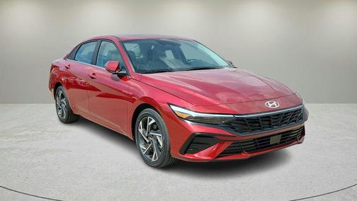 Red 2025 Hyundai ELANTRA Limited