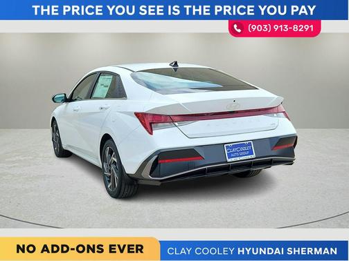 White 2025 Hyundai ELANTRA HEV Limited