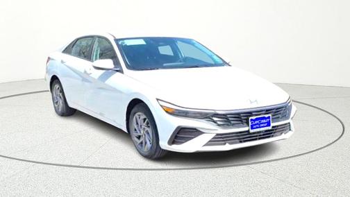 Serenity White Pearl 2026 Hyundai ELANTRA HEV Blue