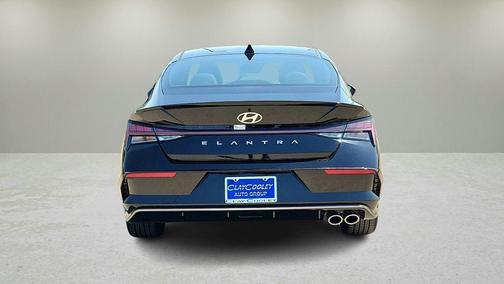 Black 2025 Hyundai ELANTRA N Line