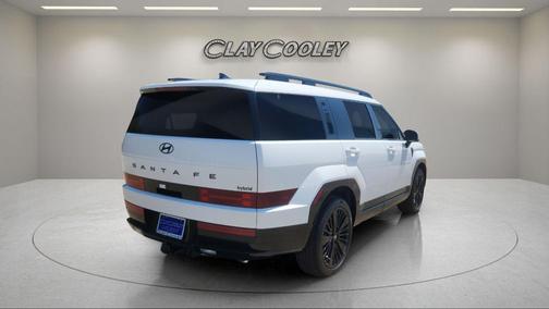 White 2026 Hyundai SANTA FE HEV Calligraphy