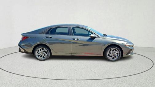 Amazon Gray 2026 Hyundai ELANTRA HEV Blue