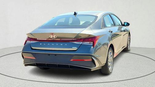 Amazon Gray 2026 Hyundai ELANTRA HEV Blue