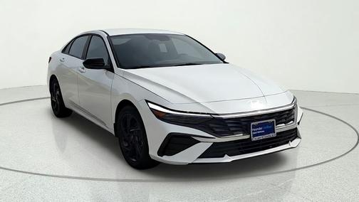 White 2026 Hyundai ELANTRA HEV SEL