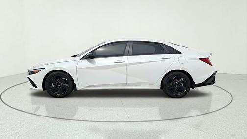 White 2026 Hyundai ELANTRA HEV SEL