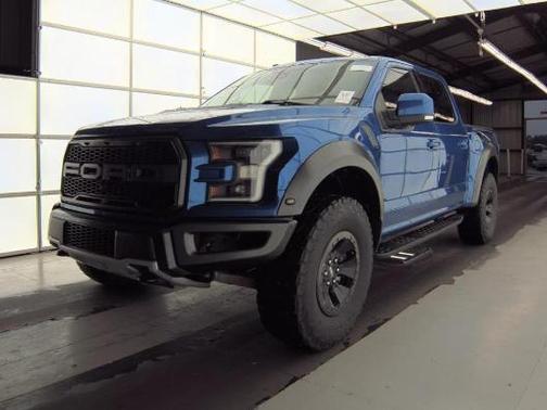 Lightning Blue 2018 Ford F-150 Raptor