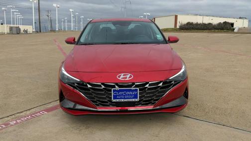 Calypso Red 2023 Hyundai ELANTRA Limited