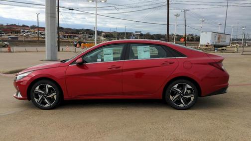 Calypso Red 2023 Hyundai ELANTRA Limited