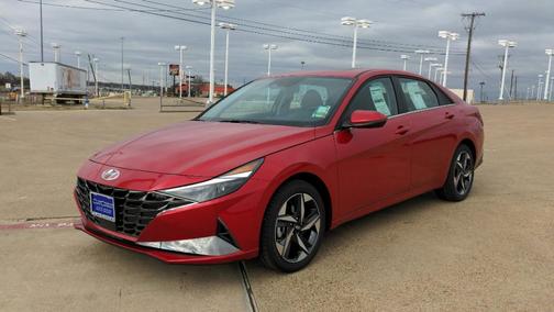 Calypso Red 2023 Hyundai ELANTRA Limited