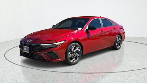 Red 2025 Hyundai ELANTRA SEL Sport