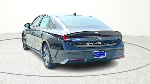 Black 2026 Hyundai SONATA Hybrid Blue
