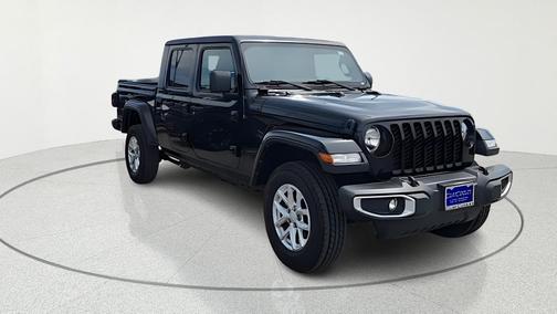 Black Clearcoat 2023 Jeep Gladiator Sport