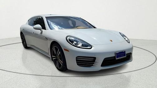 White 2015 Porsche Panamera Turbo Executive