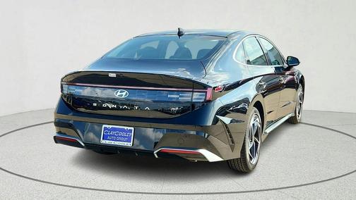 Black 2026 Hyundai SONATA SEL Sport