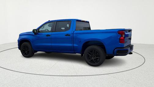 Rip Tide Blue 2026 Chevrolet Silverado 1500 Custom