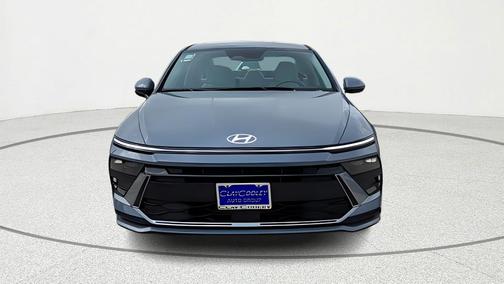 Blue 2026 Hyundai SONATA Hybrid Blue