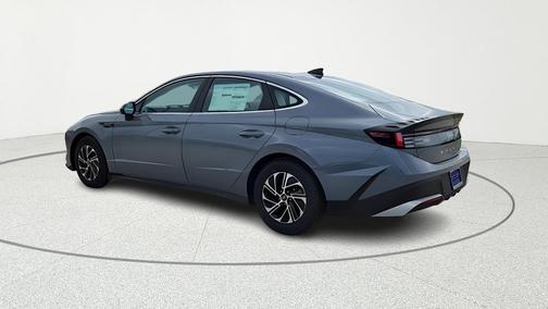 Blue 2026 Hyundai SONATA Hybrid Blue