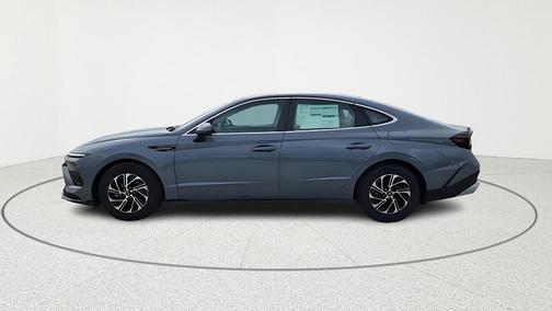 Blue 2026 Hyundai SONATA Hybrid Blue