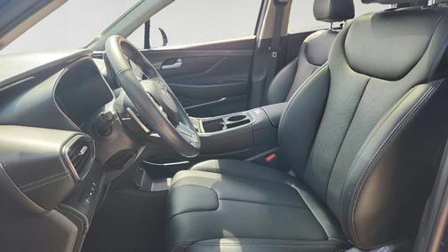 Stormy Blue 2023 Hyundai SANTA FE HEV SEL Premium