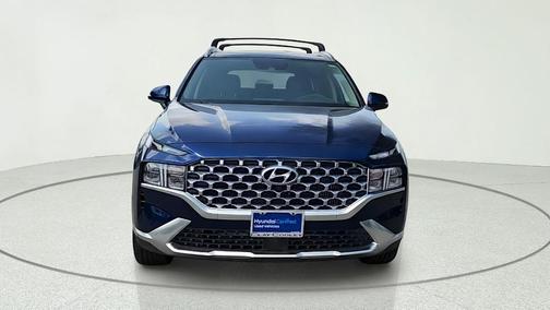 Stormy Blue 2023 Hyundai SANTA FE HEV SEL Premium