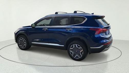 Stormy Blue 2023 Hyundai SANTA FE HEV SEL Premium