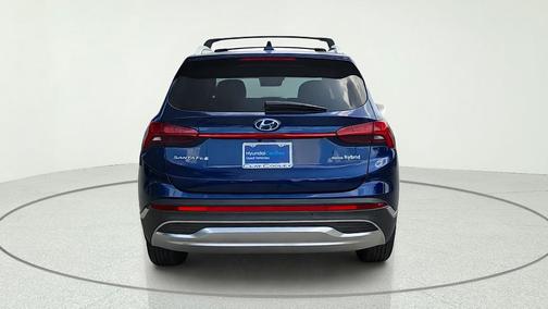 Stormy Blue 2023 Hyundai SANTA FE HEV SEL Premium
