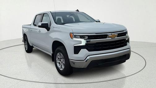Summit White 2025 Chevrolet Silverado 1500 LT