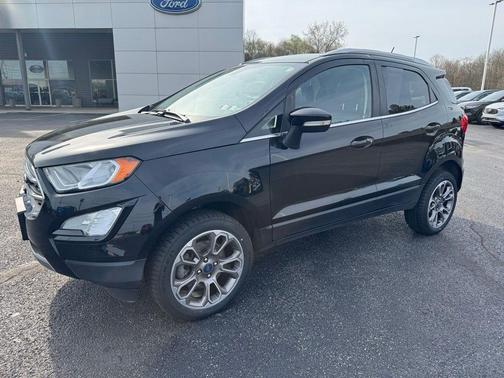 Shadow Black 2022 Ford EcoSport Titanium