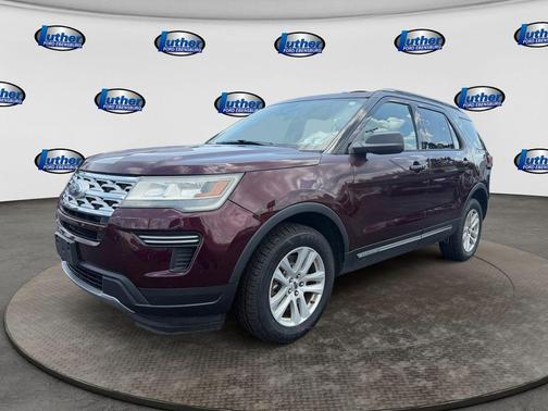 Burgundy 2019 Ford Explorer XLT