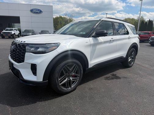 White 2026 Ford Explorer ST-Line