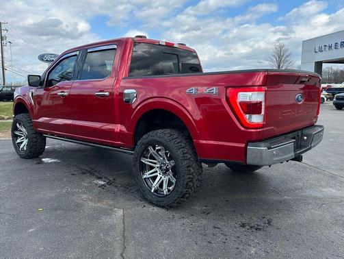 Rapid Red Metallic Tinted Clearcoat 2023 Ford F-150 Lariat