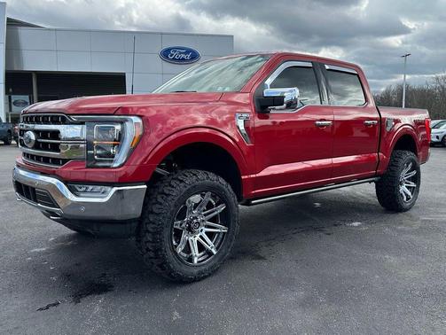 Rapid Red Metallic Tinted Clearcoat 2023 Ford F-150 Lariat