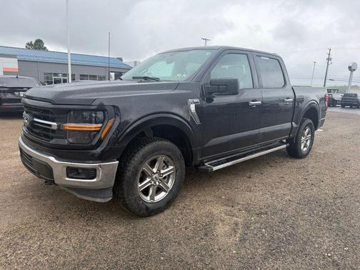 Agate Black Metallic 2025 Ford F-150 XLT