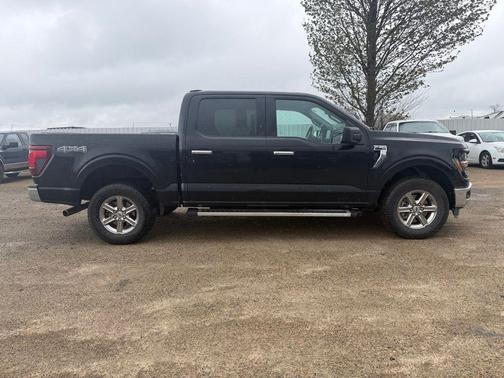 Agate Black Metallic 2025 Ford F-150 XLT