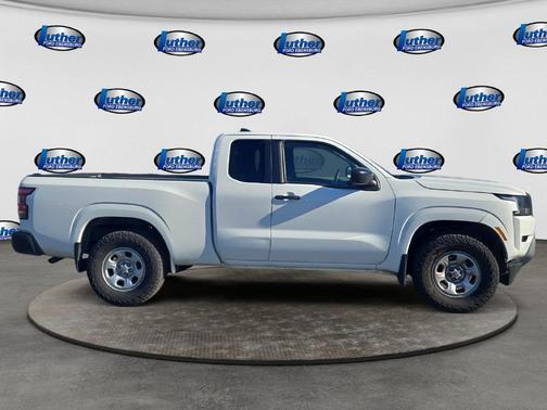 Glacier White 2023 Nissan Frontier S